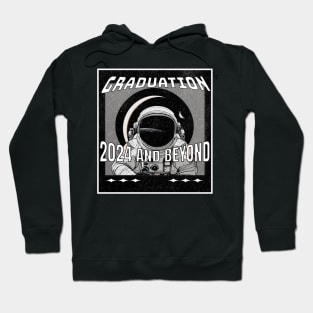 Graduation 2024 and Beyond Astronaut Eclipse space and stars Hoodie